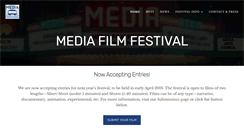 Desktop Screenshot of mediafilmfestival.org
